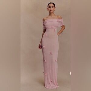 Meshki Orchid Shoulder Pink Dress